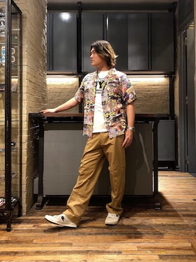 吉川修平さん（メンズ・175cm）の夏コーディネート