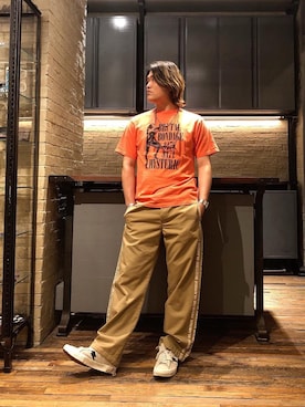 吉川修平さん(メンズ・175cm)の夏コーディネート