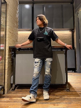 吉川修平さん(メンズ・175cm)の夏コーディネート