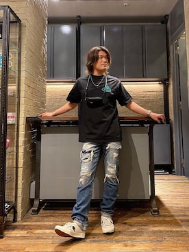 吉川修平さん(メンズ・175cm)の夏コーディネート