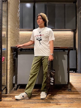 吉川修平さん（メンズ・175cm）の夏コーディネート