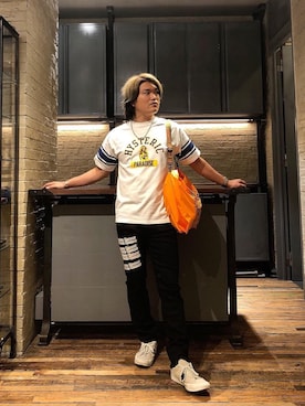 吉川修平さん(メンズ・175cm)の夏コーディネート