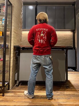 「90'sコーデ」｜「アイテム（その他アウター）」を使った、吉川修平さん（メンズ・175cm）の秋コーディネート