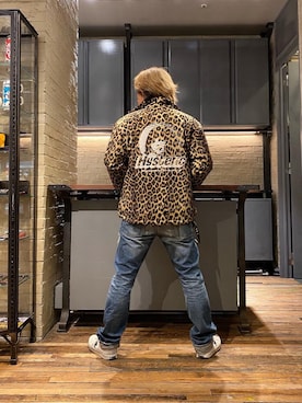 「90'sコーデ」｜「アイテム（ナイロンジャケット）」を使った、吉川修平さん（メンズ・175cm）の秋コーディネート