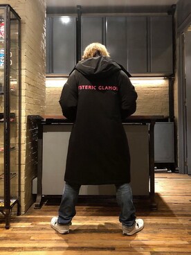 「90'sコーデ」｜「アイテム（その他アウター）」を使った、吉川修平さん（メンズ・175cm）の秋コーディネート