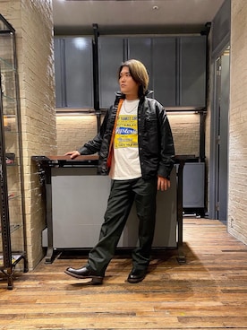 吉川修平さん（メンズ・175cm）の冬コーディネート