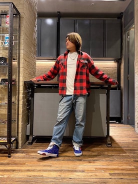 吉川修平さん(メンズ・175cm)の冬コーディネート