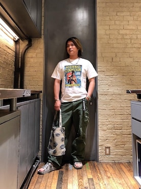 吉川修平さん(メンズ・175cm)の夏コーディネート