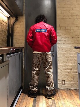 「90'sコーデ」｜「アイテム（ナイロンジャケット）」を使った、吉川修平さん（メンズ・175cm）の夏コーディネート