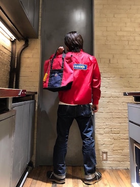 「90'sコーデ」｜「アイテム（財布/小物）」を使った、吉川修平さん（メンズ・175cm）の夏コーディネート