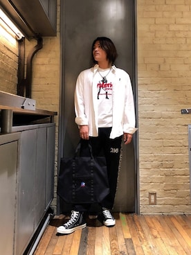 吉川修平さん（メンズ・175cm）の夏コーディネート