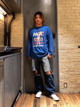 吉川修平さん(メンズ・175cm)の秋コーディネート
