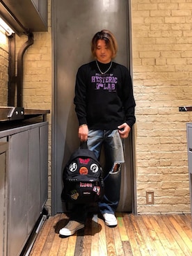 HYSTERIC GLAMOUR（ヒステリックグラマー）の「EASTPAK/ ワッペン