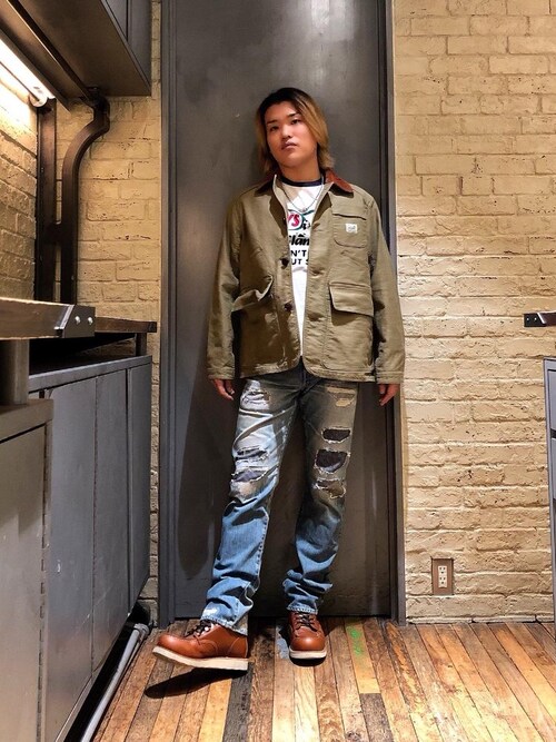 さとし ヒステリックグラマー ハンティングジャケット HYSTERIC GLAMOUR（ヒステリックグラマー）の「ハンティング