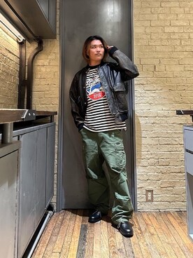 吉川修平さん（メンズ・175cm）の冬コーディネート