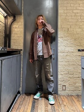 吉川修平さん（メンズ・175cm）の冬コーディネート
