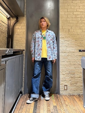 吉川修平さん(メンズ・175cm)の春コーディネート