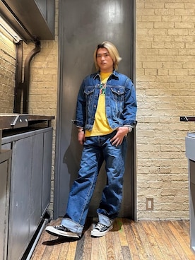 吉川修平さん(メンズ・175cm)の春コーディネート