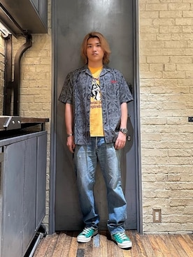 吉川修平さん(メンズ・175cm)の夏コーディネート