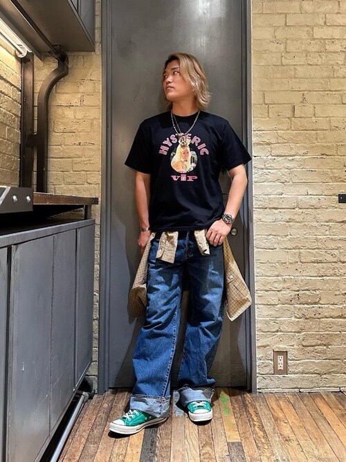 HYSTERIC GLAMOUR × PLAYBOY フィールドジャケット538 HYSTERIC GLAMOUR（ヒステリックグラマー）の「PLAYBOY FEML IN
