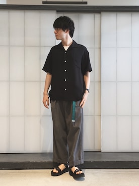 PUBLIC TOKYO 生部さん（メンズ・168cm）の夏コーディネート