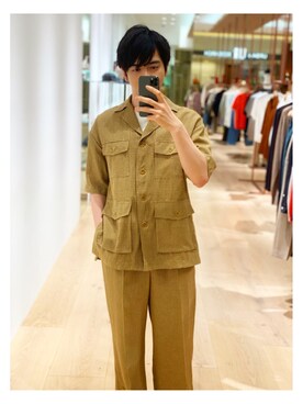 PUBLIC TOKYO 生部さん（メンズ・168cm）の春コーディネート