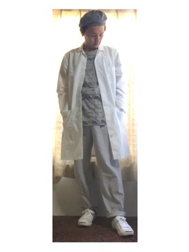 かめたくさん（メンズ・166cm）の秋コーディネート