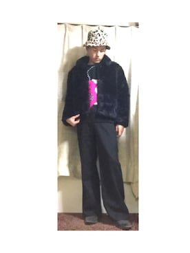 「Hush Puppies（ハッシュパピー）のアイテム（その他シューズ）」を使った、かめたくさん（メンズ・166cm）の冬コーディネート