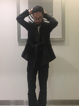 「WORK NOT WORK URBAN RESEARCH（ワークノットワークアーバンリサーチ）のアイテム（テーラードジャケット）」を使った、島林 裕樹さん（メンズ・177cm）の春コーディネート