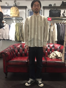 島林 裕樹さん（メンズ・177cm）の夏コーディネート