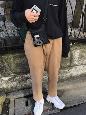 「MSCHF（ミスチーフ）のアイテム」を使った、KEI(youthloser)さん（メンズ・160cm）の秋コーディネート