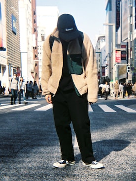 「Steven Alan」｜「アイテム（ダウンジャケット/コート）」を使った、KEI(youthloser)さん（メンズ・164cm）の冬コーディネート