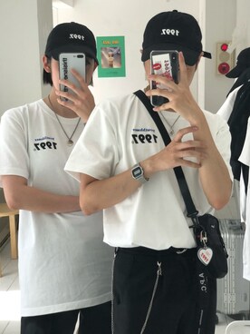 「youthloser」｜「アイテム（帽子）」を使った、KEI(youthloser)さん（メンズ・165cm）の夏コーディネート