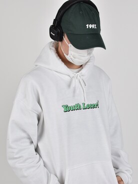 「youthloser」｜「アイテム（帽子）」を使った、KEI(youthloser)さん（メンズ・165cm）の春コーディネート
