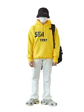 「youthloser」｜「アイテム（パーカー）」を使った、KEI(youthloser)さん（メンズ・165cm）の春コーディネート