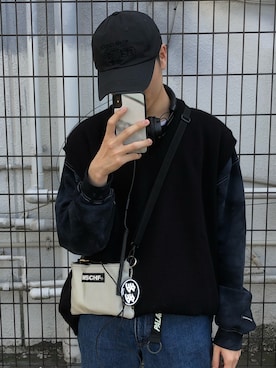 「KENZO（ケンゾー）のアイテム（デニムパンツ）」を使った、KEI(youthloser)さん（メンズ・165cm）の春コーディネート