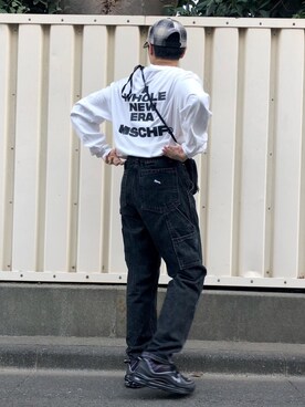 「MSCHF（ミスチーフ）のアイテム」を使った、KEI(youthloser)さん（メンズ・165cm）の秋コーディネート