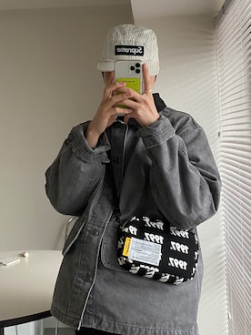 「youthloser」｜「アイテム（帽子）」を使った、KEI(youthloser)さん（メンズ・165cm）の春コーディネート