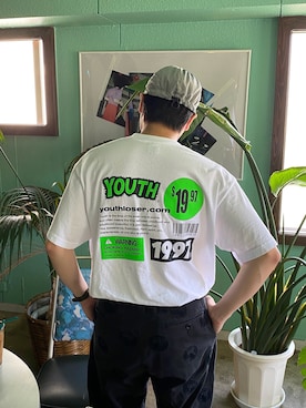 「youthloser」｜KEI(youthloser)さん（メンズ・165cm）の夏コーディネート