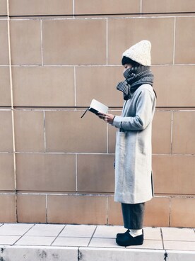 まきこさん（レディース・152cm）の冬コーディネート