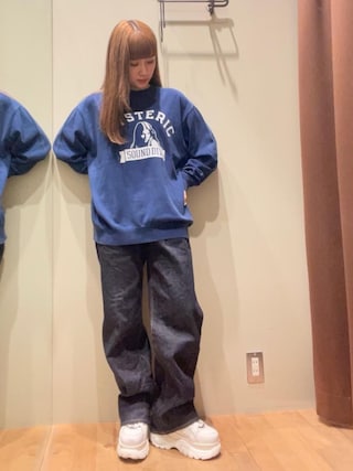 ヒステリックグラマー　ヒスグラ　レインボー　かぎ編みニット　星　90年代 HYSTERIC GLAMOUR（ヒステリックグラマー）の「SOUND DIVISION