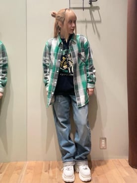 ヵさん(レディース・155cm)の冬コーディネート