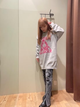 「でにむ」｜「アイテム（ワンピース/ドレス）」を使った、ヵさん（レディース・155cm）の冬コーディネート
