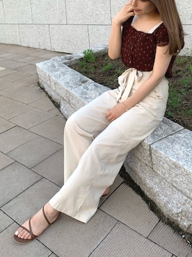 ちゃきさん（レディース・157cm）の夏コーディネート