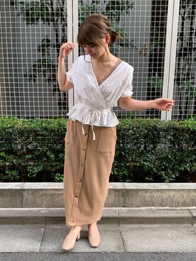 ちゃきさん（レディース・158cm）の夏コーディネート