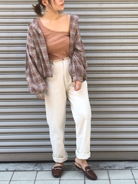 ちゃきさん(レディース・158cm)の秋コーディネート