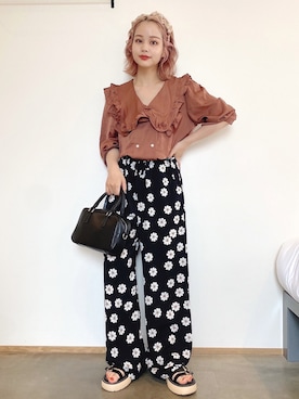 jumelleさん（レディース・161cm）の夏コーディネート