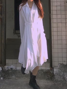 「EARTHMAGIC（アースマジック）のアイテム」を使った、Cola(:さん（レディース・164cm）の冬コーディネート