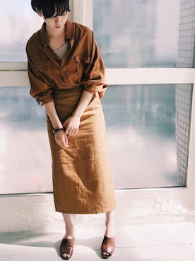 井守英恵さんのコーディネート