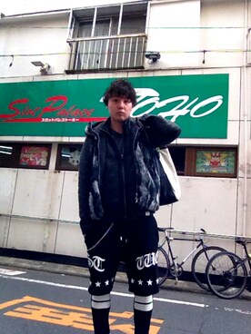 「アイテム（ダウンベスト、その他）」を使った、executive.tc0109さん（メンズ・173cm）の冬コーディネート